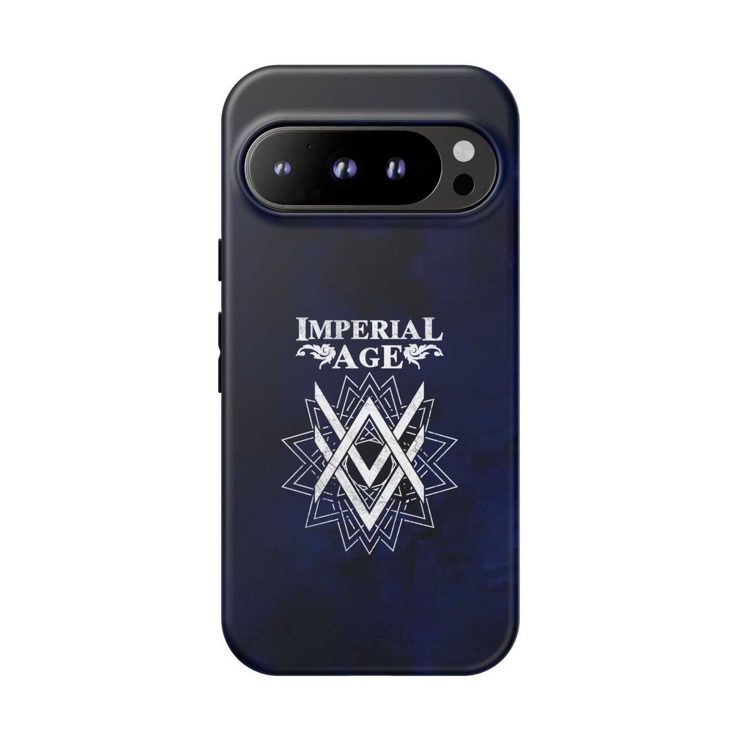 SUMMER COLLECTION - Tough Google Pixel Case Navy (White Print)