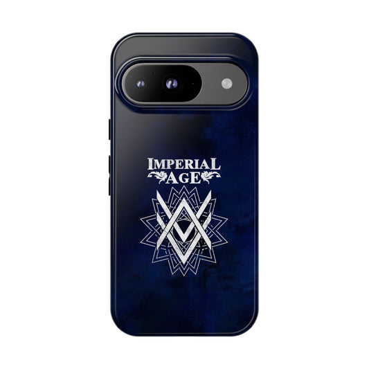 SUMMER COLLECTION - Tough Google Pixel Case Navy (White Print)