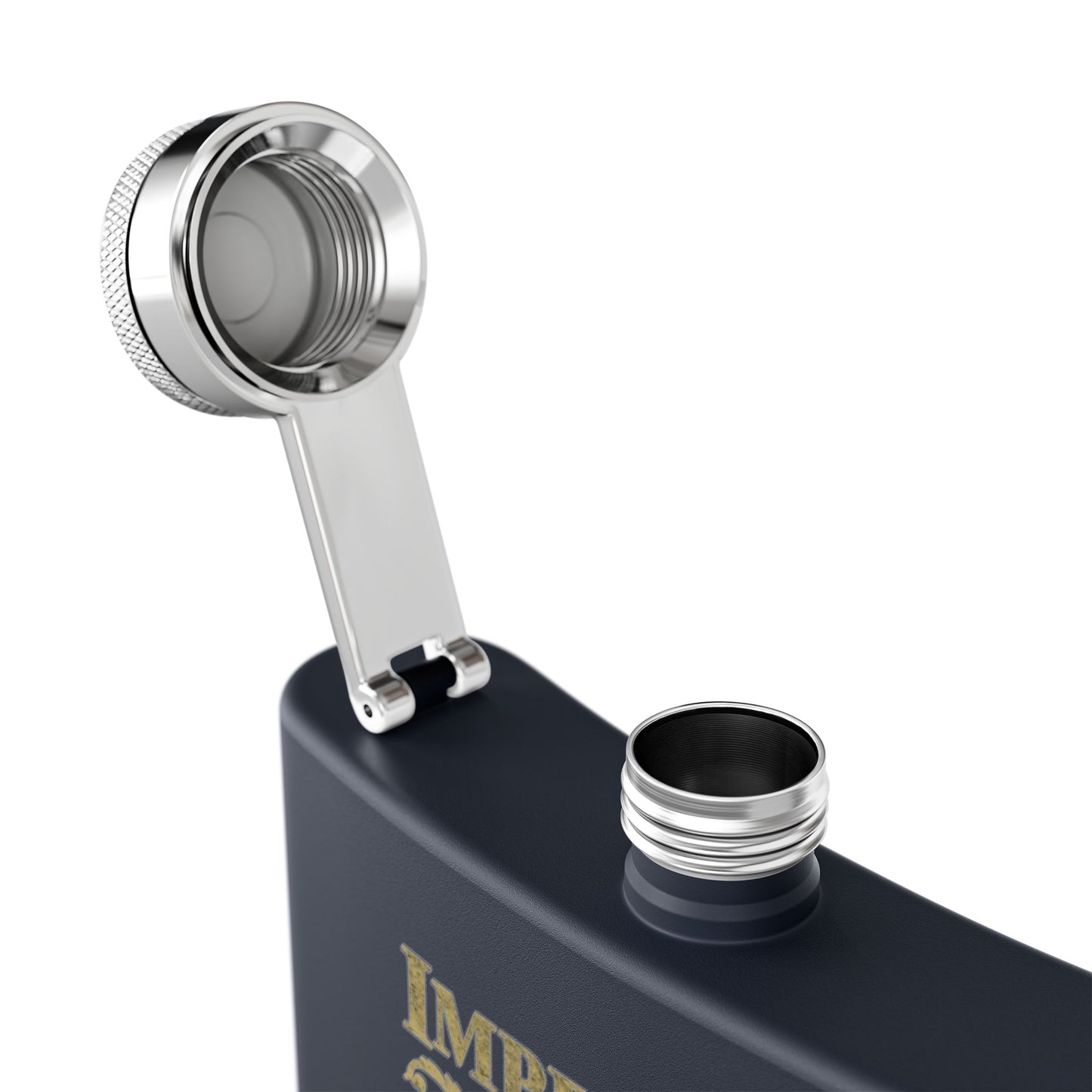 SUMMER COLLECTION - Stainless Steel Flask (Gold-White Sign)