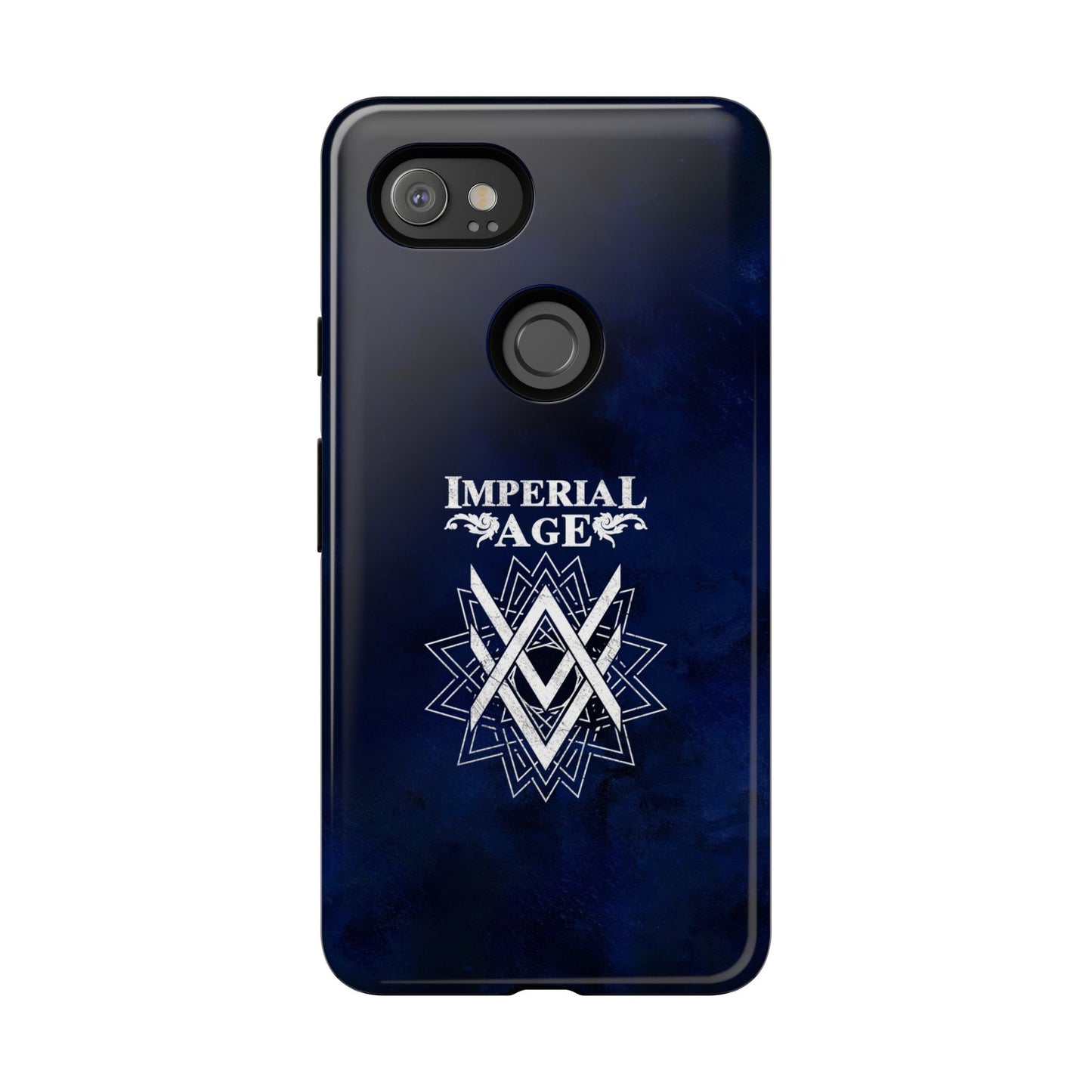 SUMMER COLLECTION - Tough Google Pixel Case Navy (White Print)