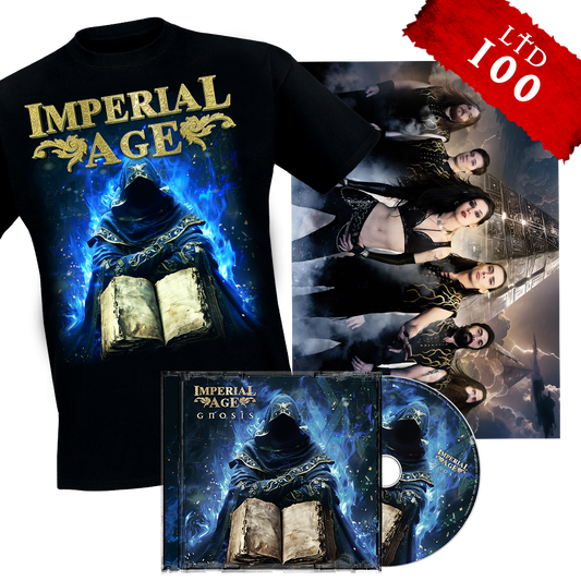 GNOSIS BUNDLE 2: SIGNED CD + TSHIRT + SIGNED POSTER (LTD 100)