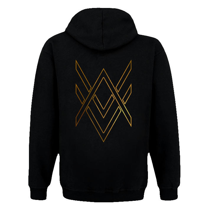 Logo doré (sweat à capuche)