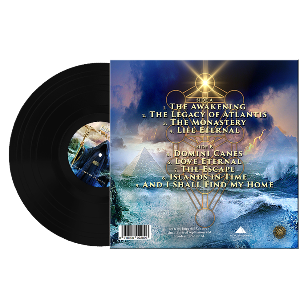 The Legacy of Atlantis LP - SIGNED