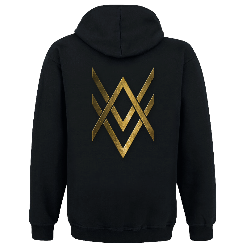 Logo doré (sweat à capuche)