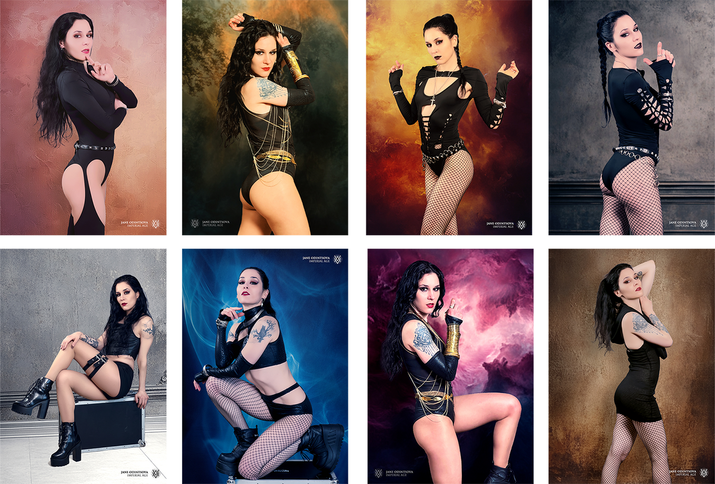 Jane's New Poster Set I (8 x A3 posters, signed)