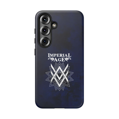 SUMMER COLLECTION - Tough Samsung Galaxy Case Navy (White Print)