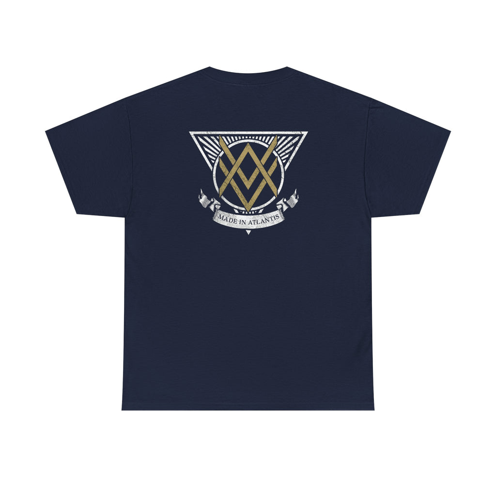 SUMMER COLLECTION - T-Shirt (Gold- White/Black Print)