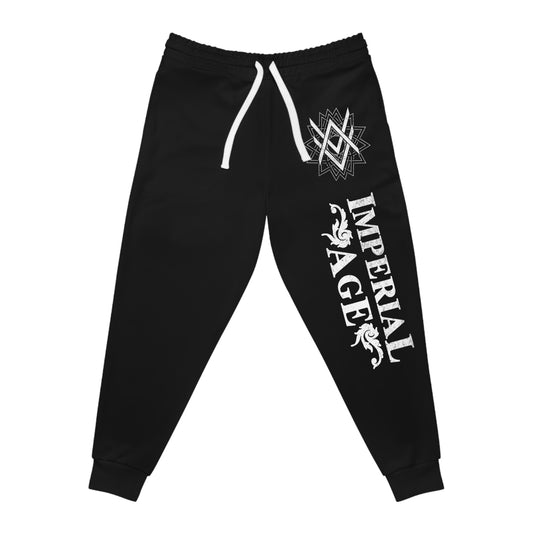 SUMMER COLLECTION - Sweat Pants Black (White Print)