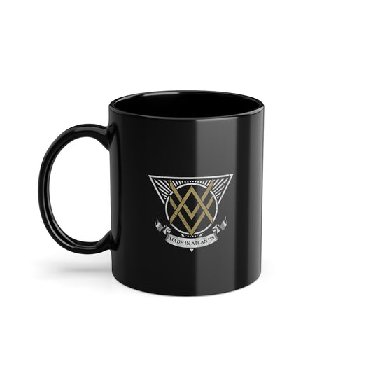 SUMEER COLLECTION - Black Mug 0.33 (Gold-White Print)