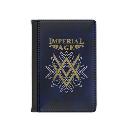 SUMMER COLLECTION - Passport Cover Navy (Gold-White Print)