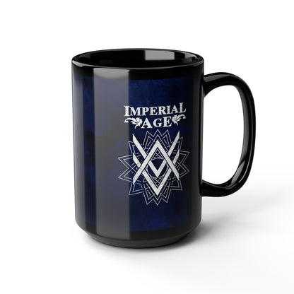 SUMMER COLLECTION - Mug 0.44 Navy (White Print)