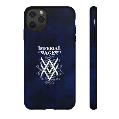 SUMMER COLLECTION - Tough iPhone Case Navy (White Print)