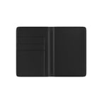 SUMMER COLLECTION - Passport Cover Black (White Print)