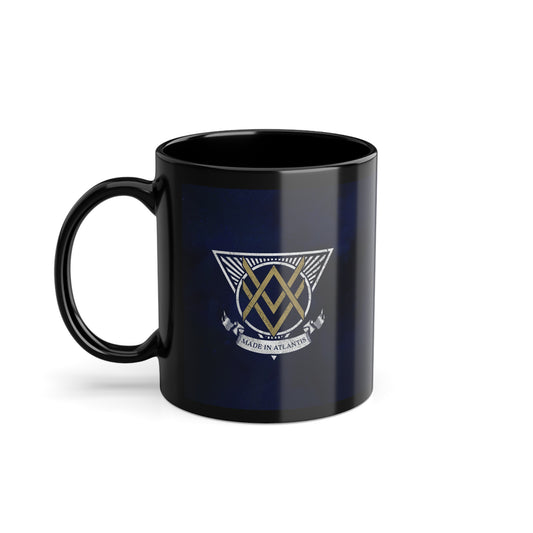 SUMEER COLLECTION - Mug 0.33l, Navy (Gold-White Print)