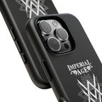 SUMMER COLLECTION - Tough iPhone Case Black (White Print)