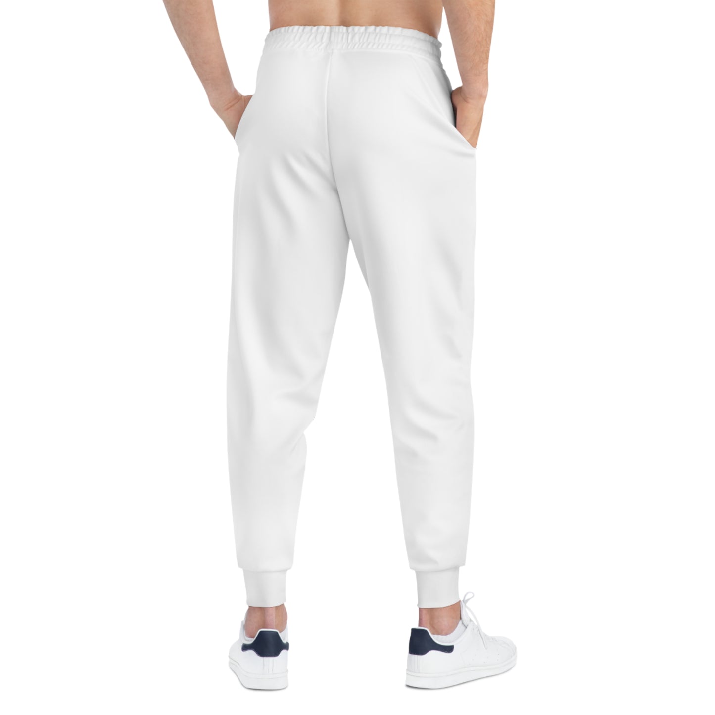 SUMMER COLLECTION - Sweat Pants White (Gold-Black Print)