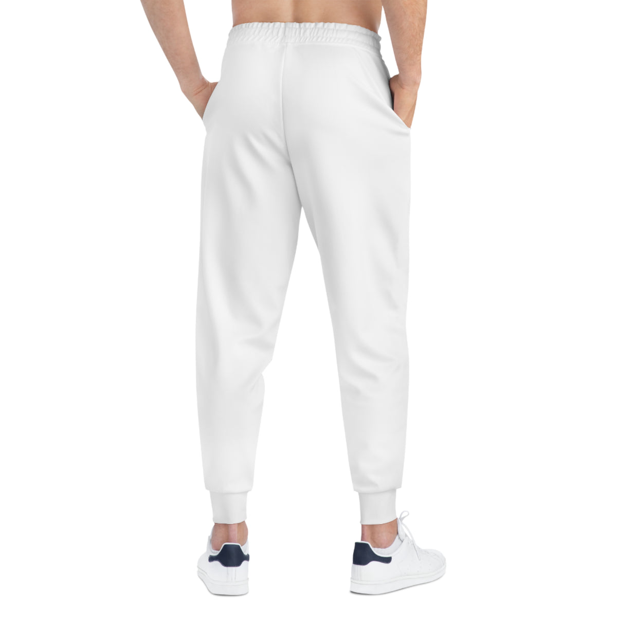 SUMMER COLLECTION - Sweat Pants White (Gold-Black Print)