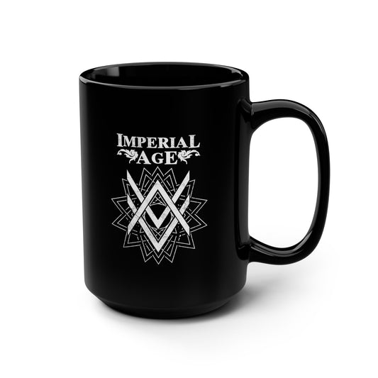 SUMMER COLLECTION - Mug 0.44l Black (White Print)