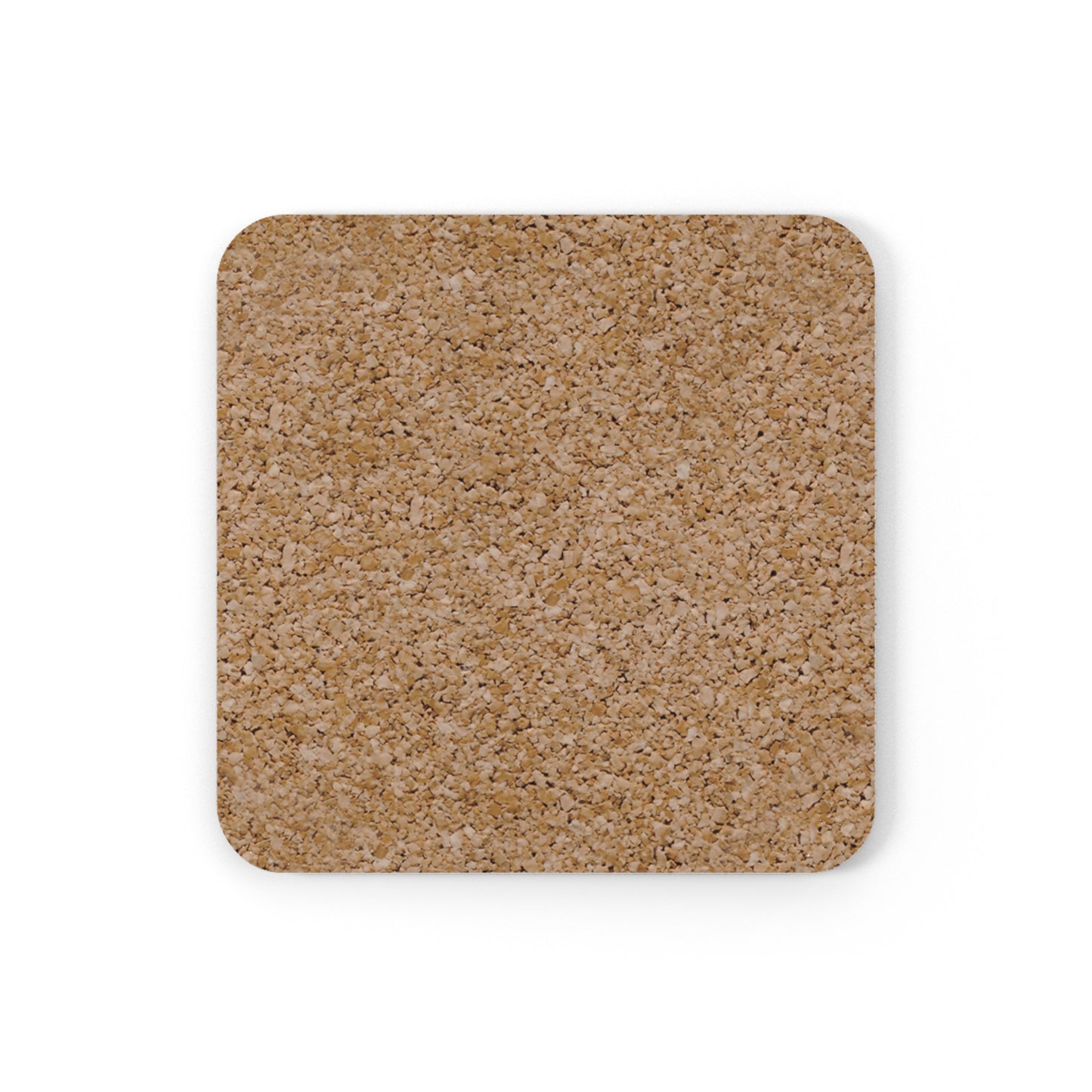 SUMMER COLLECTION - Cork Coaster Black (White Print)