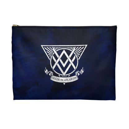 SUMMER COLLECTION - Accessory Pouch Navy (White Print)