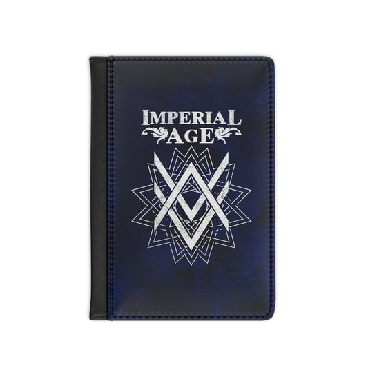 SUMMER COLLECTION - Passport Cover Navy (White Print)
