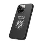 SUMMER COLLECTION - Tough iPhone Case Black (White Print)