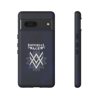 SUMMER COLLECTION - Tough Google Pixel Case Navy (White Print)
