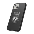 SUMMER COLLECTION - Tough iPhone Case Black (White Print)