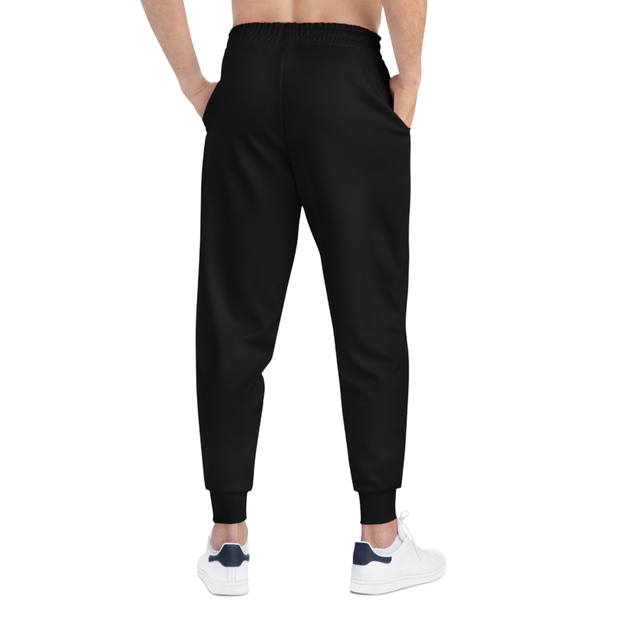SUMMER COLLECTION - Sweat Pants Black (Gold-White Print)