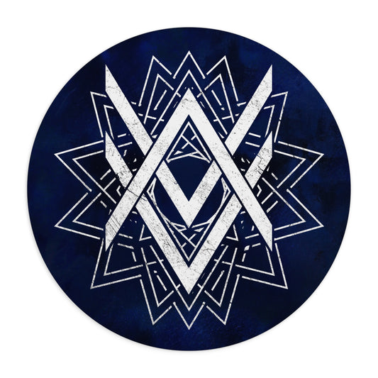 SUMMER COLLECTION - Mouse Pad Navy (White Print)