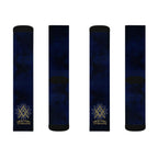 SUMMER COLLECTION - Navy Socks (Gold-White Print)