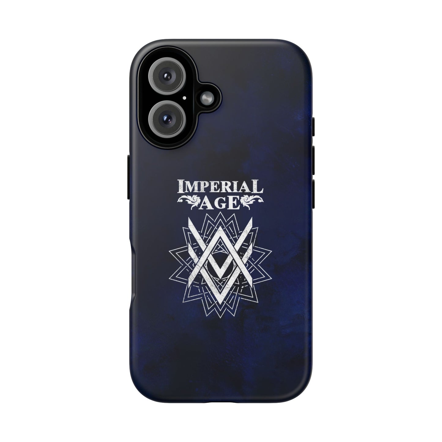 SUMMER COLLECTION - Tough iPhone Case Navy (White Print)