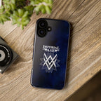 SUMMER COLLECTION - Tough iPhone Case Navy (White Print)