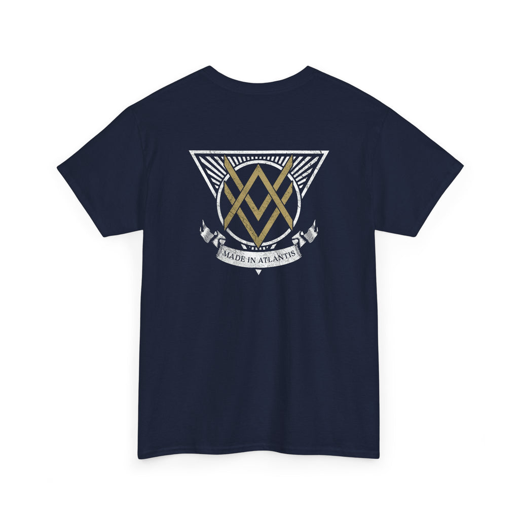 SUMMER COLLECTION - T-Shirt (Gold- White/Black Print)