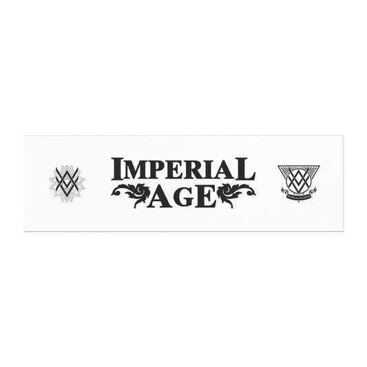 SUMMER COLLECTION - Car Magnets White (Black Print)
