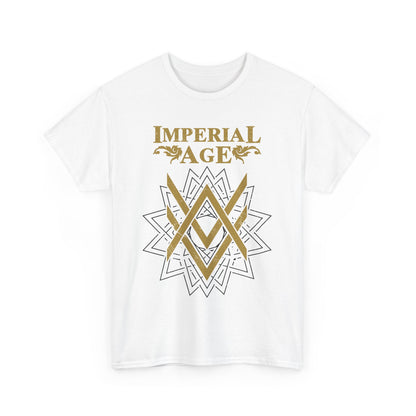 SUMMER COLLECTION - T-Shirt (Gold- White/Black Print)