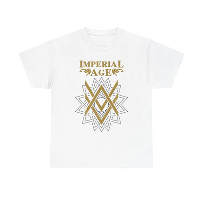 SUMMER COLLECTION - T-Shirt (Gold- White/Black Print)