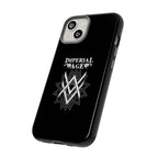 SUMMER COLLECTION - Tough iPhone Case Black (White Print)