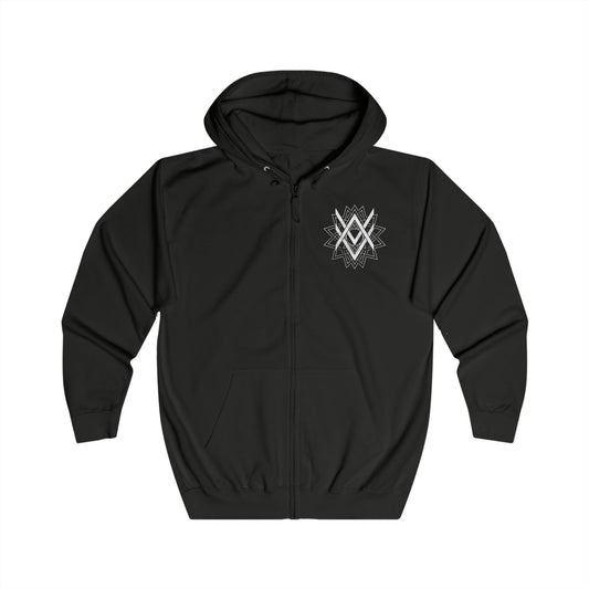 SUMMER COLLECTION - Zip Hoodie (Monochrome Print)