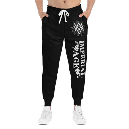 SUMMER COLLECTION - Sweat Pants Black (White Print)