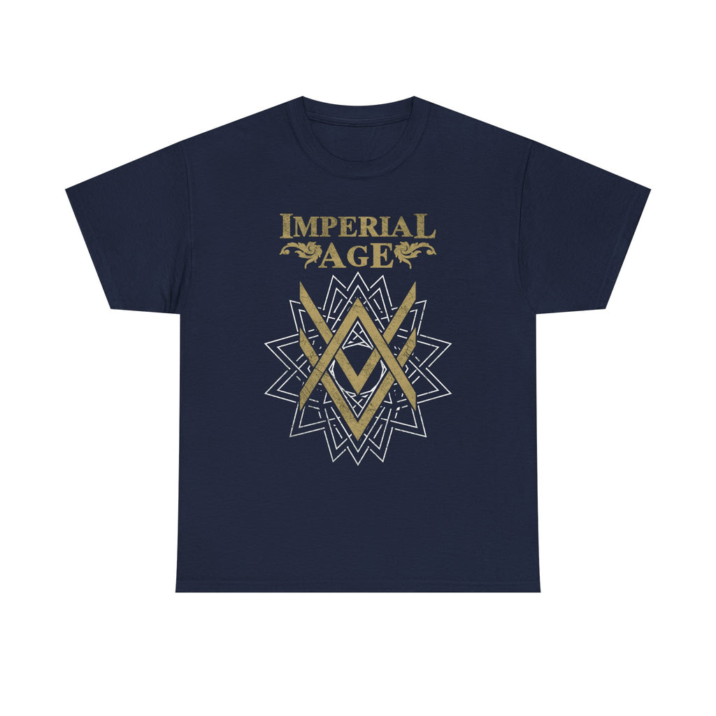 SUMMER COLLECTION - T-Shirt (Gold- White/Black Print)