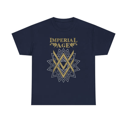SUMMER COLLECTION - T-Shirt (Gold- White/Black Print)