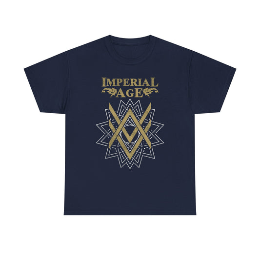 SUMMER COLLECTION - T-Shirt (Gold- White/Black Print)