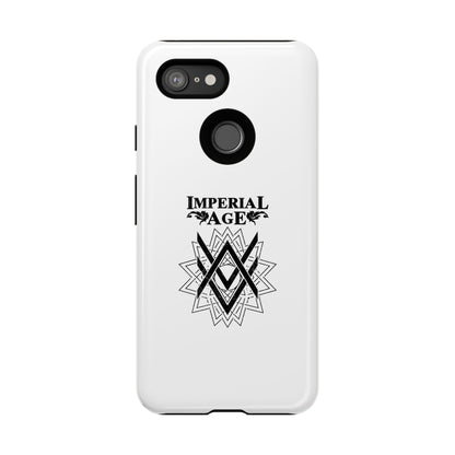 SUMMER COLLECTION - Tough Google Pixel Case White (Black Print)