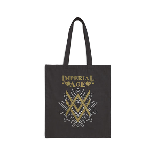 SUMMER COLLECTION - Tote Bag (Gold-White/Black Print))