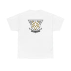 SUMMER COLLECTION - T-Shirt (Gold- White/Black Print)