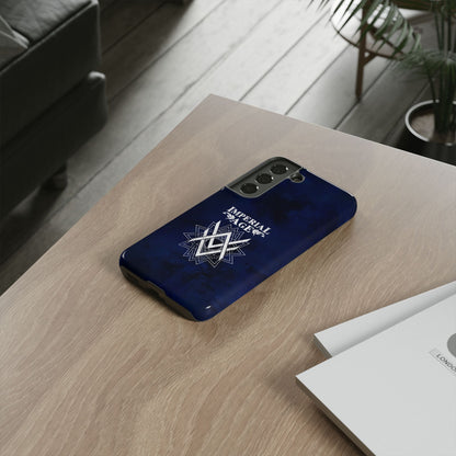 SUMMER COLLECTION - Tough Samsung Galaxy Case Navy (White Print)