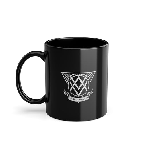 SUMEER COLLECTION - Mug 0.33l, Black (White Print)