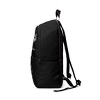 SUMMER COLLECTION - BlackBackPack (White Print)