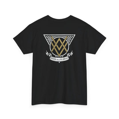 SUMMER COLLECTION - T-Shirt (Gold- White/Black Print)